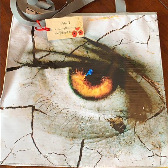 Bag It totes “Golden Eye” tote bag. Super cool❣️ - Picture 2 of 4